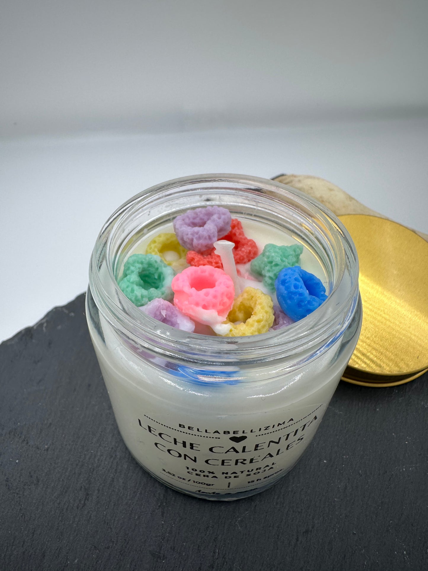 Vela leche calentita con cereales