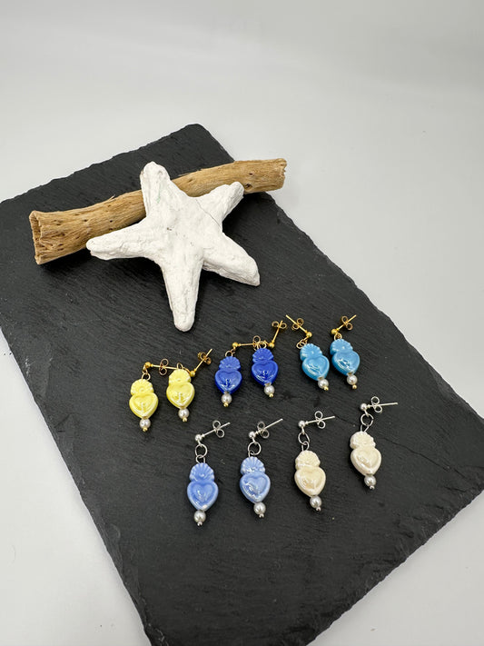 Pendientes corazón
