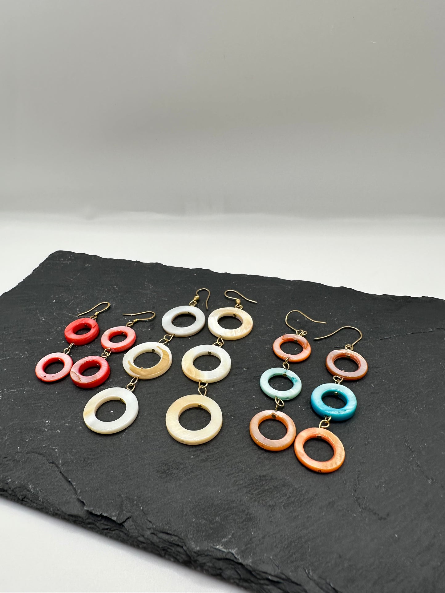 Pendientes madreperla