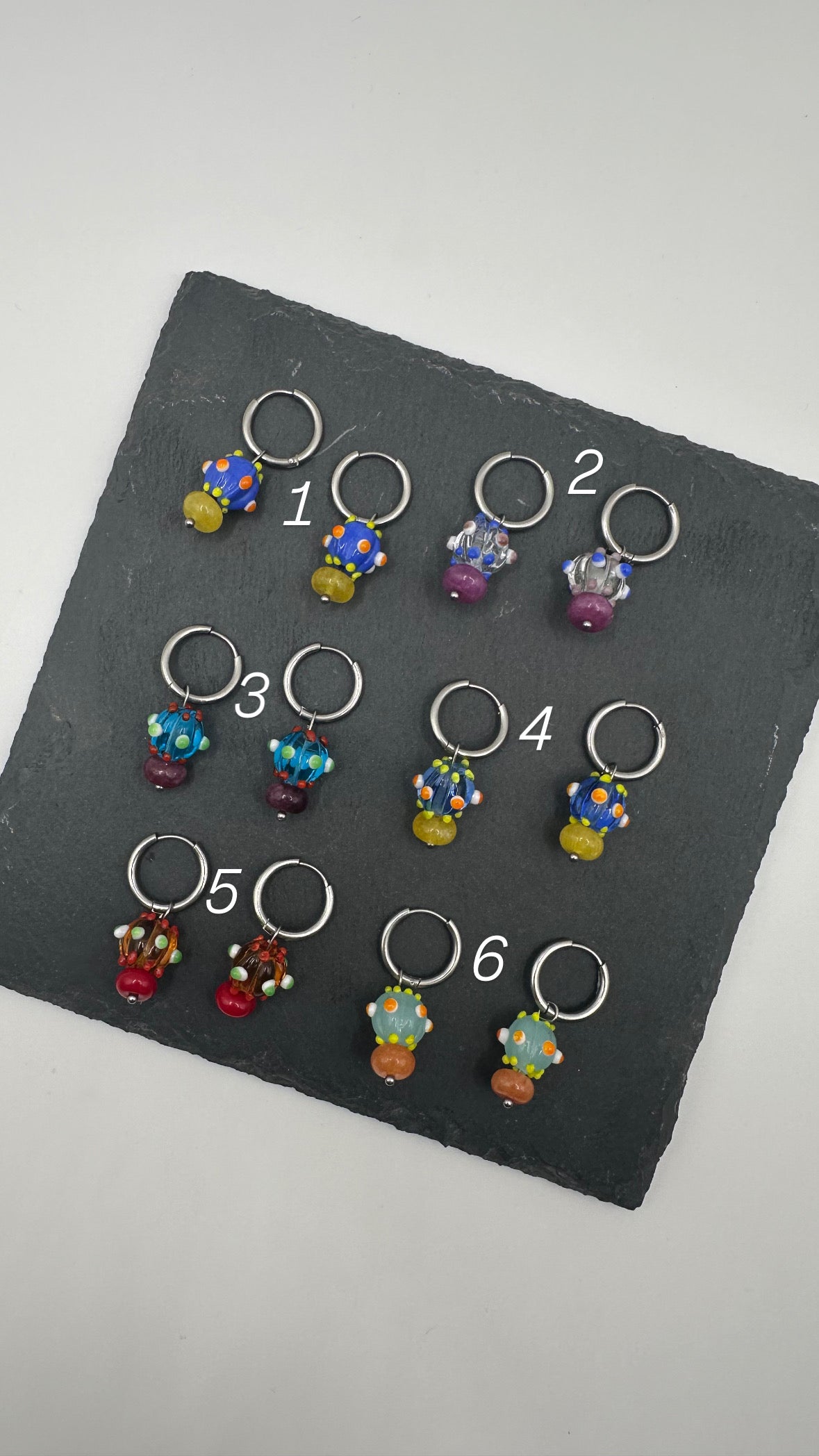 Pendientes Bolita Party