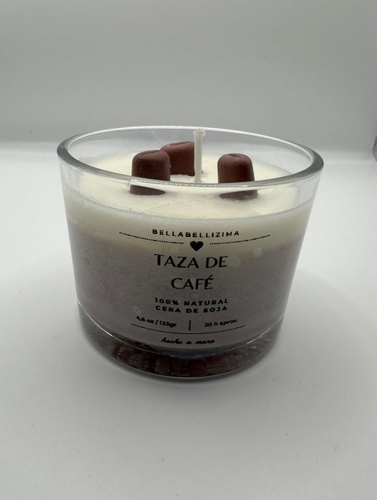 Vela “taza de café”
