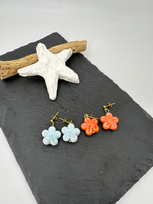 Pendientes florecitas